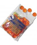 100 PIONS TRANSPARENTS ORANGE LOTO - LOTOQUINE - ACCESSOIRE LOTO