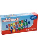 48 LETTRES MAJUSCULES MAGNETIQUES - LETTRES AIMANTEES POUR TABLEAU - JEU EDUCATIF