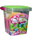 BARIL DE 104 BRIQUES HELLO KITTY - JEU DE CONSTRUCTION