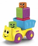 CAMION BENNE RIGOLO BLOCS - FISHER PRICE - P9785 - JOUET A EMPILER