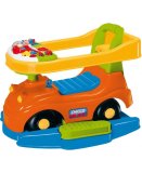 CHICCO - PORTEUR AUTO 4 EN 1 COLORS - JOUET PREMIER AGE - PORTEUR BEBE