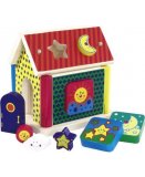 EICHHORN - MAISON PUZZLE A FORMES EN BOIS - BOITE A FORMES