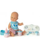 FALCA - BEBE PIPI ET SON REPAS - POUPEE A FONCTION