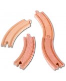 GRANDS RAILS VIRAGES EN BOIS
