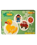 HAMA - 8707 - LOISIRS CREATIFS - PERLES - BO�TE CADEAU GEANTE VERTE MAXI