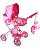 LANDAU COMBI POUSSETTE PAPILLON POUR POUPEE - LANDAU AVEC COUFFIN - ACCESSOIRE POUPEE / POUPON