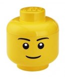 LEGO BOITE DE RANGEMENT TETE DE GARCON - TAILLE S - BRIQUE DE RANGEMENT LEGO