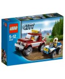 LEGO CITY 4437 LA COURSE POURSUITE EN FORET