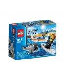 LEGO CITY 7739 LE BATEAU ET LA TOUR DE CONTROLE  DES GARDE-COTES