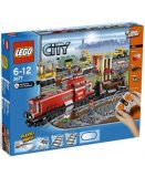 LEGO CITY EXCLUSIVITE 3677 LE TRAIN DE MARCHANDISES ROUGE