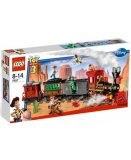 LEGO TOY STORY 3 7597 COURSE POURSUITE DANS LE TRAIN DU FAR WEST