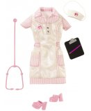 MATTEL - R4259 - BARBIE - ACCESSOIRE POUPEE - TENUE INFIRMIERE