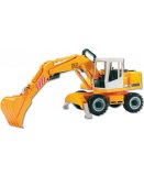 PELLETEUSE EXCAVATRICE LIEBHERR BRUDER - 02426 - VEHICULE DE CHANTIER