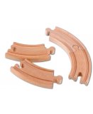 PETITS RAILS VIRAGES EN BOIS