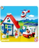 PLAYMOBIL 1.2.3 6769 COFFRET H�PITAL