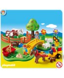 PLAYMOBIL 1.2.3 6770 COFFRET FAMILLE A LA CAMPAGNE