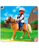 PLAYMOBIL CENTRE EQUESTRE 5109 CHEVAL HAFLINGER