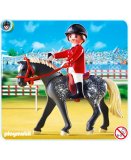 PLAYMOBIL CENTRE EQUESTRE 5110 CHEVAL TRAKEHNER