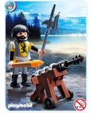 PLAYMOBIL CHEVALIERS 4870 CANONNIER DES CHEVALIERS DU LION