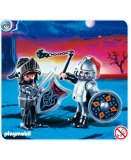 PLAYMOBIL CHEVALIERS 5886 DUO PACK CHEVALIER DE FER