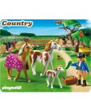 PLAYMOBIL COUNTRY 5227 CHEVAUX ET ENCLOS
