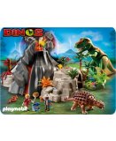 PLAYMOBIL DINOS DINOSAURES 5230 TYRANNOSAURE ET SAICHANIA