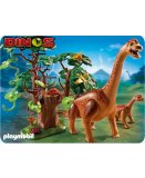 PLAYMOBIL DINOS DINOSAURES 5231 BRACHIOSAURE ET SON PETIT