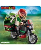 PLAYMOBIL DINOS DINOSAURES 5237 EXPLORATEUR ET MOTO