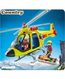 PLAYMOBIL HOPITAL 4222 SAUVETEURS / HELICOPTERE DE SAUVETAGE