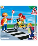 PLAYMOBIL L'ECOLE 4328 AGENT DE SECURITE ET ECOLIERS
