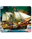 PLAYMOBIL PIRATES 5135 BATEAU D'ATTAQUE DES PIRATES