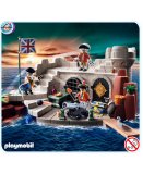 PLAYMOBIL PIRATES 5139 FORT DES SOLDATS BRITANNIQUES AVEC PRISON