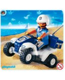 PLAYMOBIL POLICE 3655 POLICIER / QUAD