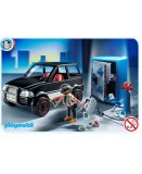 PLAYMOBIL POLICE 4059 VOITURE ET CAMBRIOLEUR DE COFFRE FORT