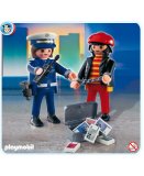 PLAYMOBIL POLICE 4269 VOLEUR ET POLICIERE