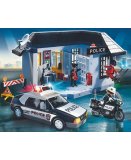 PLAYMOBIL POLICE 5013 COMMISSARIAT ET VEHICULE DE POLICE