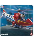 PLAYMOBIL POMPIERS 4824 HELICOPTERE DE POMPIER