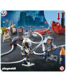 PLAYMOBIL POMPIERS 4825 POMPIERS ET MATERIEL D'INCENDIE