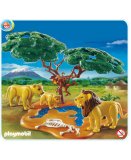 PLAYMOBIL SAFARI 4830 FAMILLE DE LIONS AVEC LES SINGES