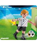 PLAYMOBIL SPORTIFS 4729 JOUEUR DE FOOTBALL EQUIPE ALLEMAGNE