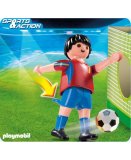 PLAYMOBIL SPORTIFS 4730 JOUEUR DE FOOTBALL EQUIPE ESPAGNE