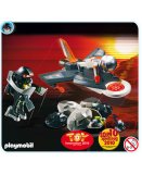 PLAYMOBIL TOP AGENTS 4877 JET DETECTION DES AGENTS SECRETS