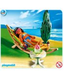 PLAYMOBIL VACANCES 4861 FEMME AVEC HAMAC