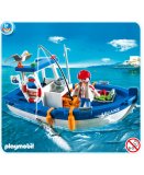 PLAYMOBIL VACANCES 5131 BATEAU DE P�CHE