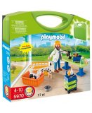 PLAYMOBIL VETERINAIRE 5970 VALISETTE VETERINAIRE ET ANIMAUX