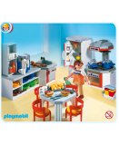 PLAYMOBIL VIE EN VILLE 4283 CUISINE EQUIPEE