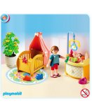 PLAYMOBIL VIE EN VILLE 5334 CHAMBRE DE BEBE AVEC MOBILE