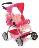 POUSSETTE JUMEAUX CHIC 2000 POUPEES - BAYER - POUSSETTE DOUBLE