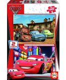 PUZZLE CARS 2 2 X 48 PIECES - EDUCA - 14939