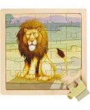 PUZZLE EN BOIS LION 20 PIECES - WILD REPUBLIC